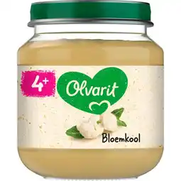 Etos Olvarit Bloemkool Babyhapje 4+ maanden 125 GR aanbieding
