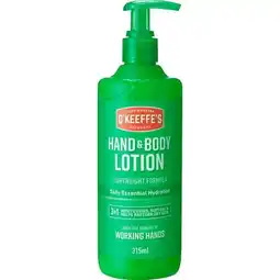 Etos O'Keeffe's Hand & Bodylotion 315 ML aanbieding