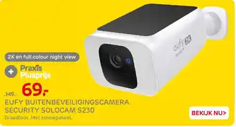 Praxis Eufy Buitenbeveiligingscamera Security Solocam S230 aanbieding