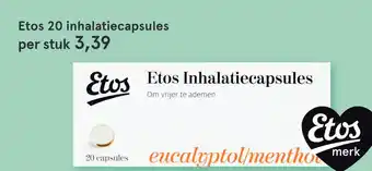 Etos Etos 20 inhalatiecapsules aanbieding