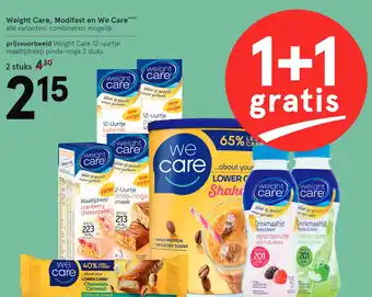 Etos Weight Care, Modifast en We Care aanbieding