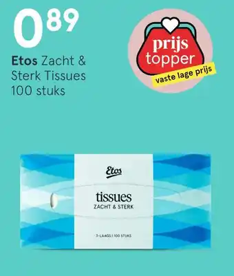 Etos Etos Zacht & Sterk Tissues aanbieding