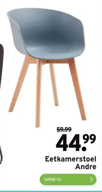 GAMMA Eetkamerstoel Andre aanbieding