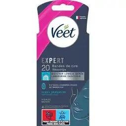 Etos Veet Expert Ontharingsstrips Gezicht Gevoelige Huid 20 stuks aanbieding