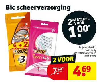 Kruidvat Bic scheerverzorging aanbieding