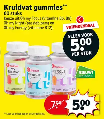 Kruidvat Kruidvat gummies aanbieding