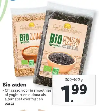 Lidl Bio zaden aanbieding