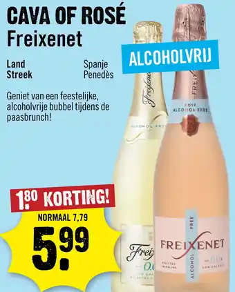 Dirck 3 Freixenet Cava 0.0% 75 cl aanbieding