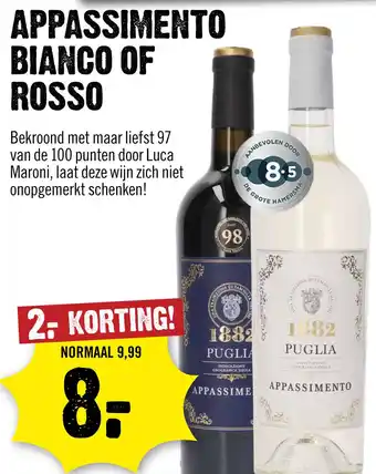Dirck 3 1882 Puglia Appassimento 75 cl aanbieding