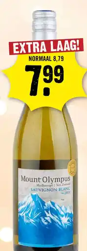 Dirck 3 Mount Olympus Marlborough Sauvignon Blanc 75 cl aanbieding