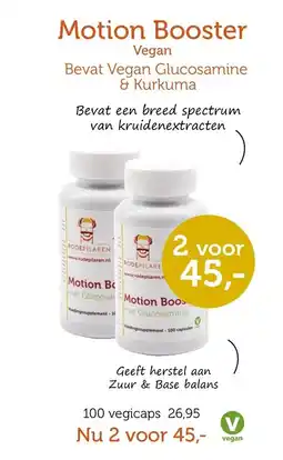 De Rode Pilaren Motion Booster Vegan aanbieding