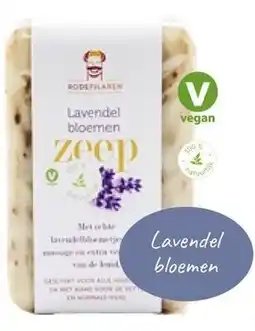 De Rode Pilaren Zeep Lavendel bloemen aanbieding