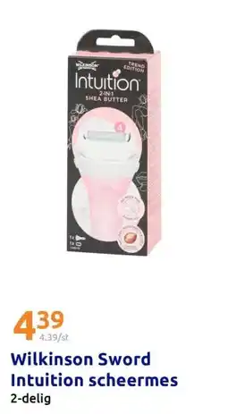 Action Wilkinson Sword Intuition scheermes aanbieding