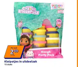 Action Kleipotjes in uitdeelzak aanbieding