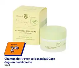 Action Champs de Provence Botanical Care dag- en nachtcrème aanbieding
