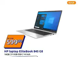 Action HP laptop EliteBook 845 G8 aanbieding