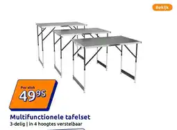 Action Multifunctionele tafelset aanbieding