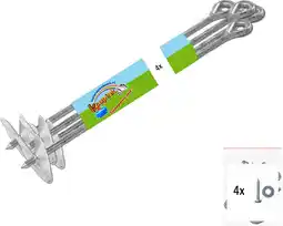 Bol.com Buitenspeelgoed Keupink Grondanker - Schroefanker voor schommel & speeltoestel 50 cm aanbieding