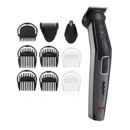Expert Babyliss MT727E 10 in 1 Carbon Titanium Multi Trimmer Bodygroom Zwart aanbieding