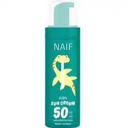 Etos Naïf Kids Zonnenbrandcreme SPF50 100 ML aanbieding