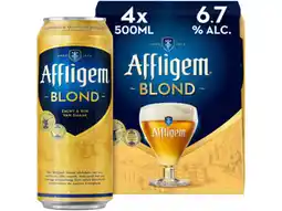 Hoogvliet Affligem Blond 4pk aanbieding