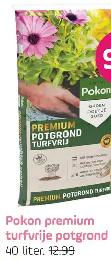 Coppelmans Pokon premium
turf vrije potgrond aanbieding