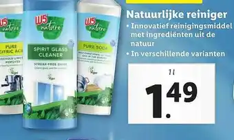 Lidl W5 Natuurlijke Reiniger aanbieding