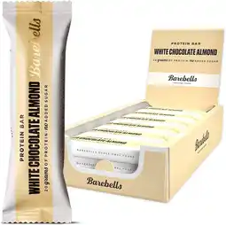 Joybuy Barebells Eiwitrepen Witte Chocolade & Amandel 660 g (12 repen) aanbieding