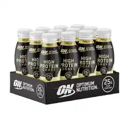 Joybuy Optimum Nutrition High Protein shake vanille 3960 ml (12 flessen) aanbieding