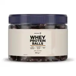 Joybuy Body&Fit eiwitballetjes met whey-eiwit, pure chocolade aanbieding