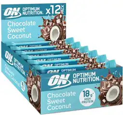 Joybuy Optimum Nutrition Eiwitrepen chocolade & zoete kokos 720 g (12 repen) aanbieding