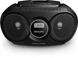 Expert Philips AZ215B/12 FM radio Zwart aanbieding