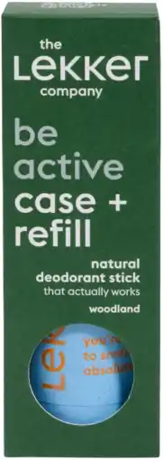 De Online Drogist The Lekker Company Be Active Deodorant Starterskit aanbieding
