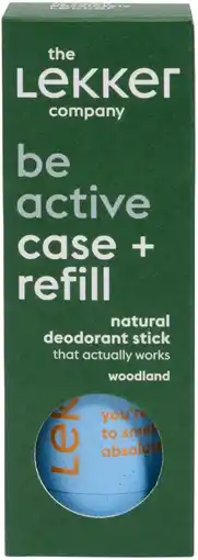 De Online Drogist The Lekker Company Be Active Deodorant Starterskit aanbieding