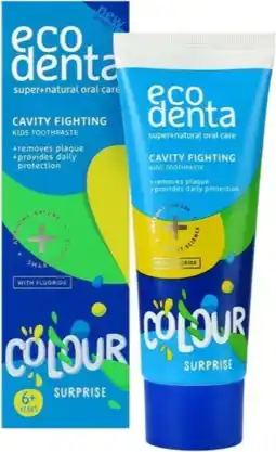 De Online Drogist Ecodenta Colour Paste Cavity Fighting Tandpasta Kind aanbieding