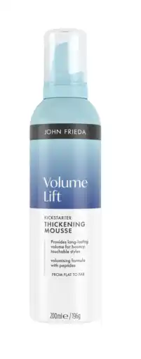 De Online Drogist John Frieda Volume Lift Thicken Mousse aanbieding