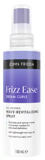 De Online Drogist John Frieda Frizz Ease Dream Curls Wave-Revitalising Spray 150ML aanbieding