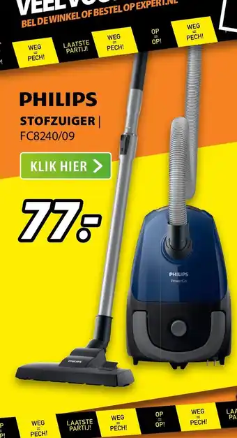 Expert Philips Stofzuiger FC8240/09 aanbieding