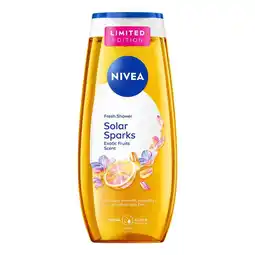 Etos NIVEA Fresh Shower Solar Sparks Limited Edition Douchegel 250 ML aanbieding