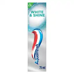 Etos Aquafresh White & Shine Tandpasta 75 ML aanbieding