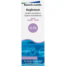 Etos Bausch + Lomb DagLenzen -2,75 30 stuks aanbieding