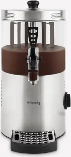 Bol.com H. Koenig - SHK800 - Warme Chocolademelk Dispenser - Warme Drankendispenser - 3L aanbieding