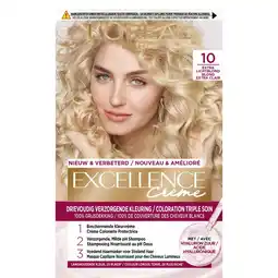 Wehkamp L'Oréal Paris Excellence Crème haarkleuring - 10 extra lichtblond aanbieding