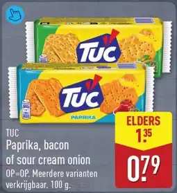 ALDI Paprika, bacon of sour cream onion aanbieding