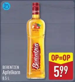 ALDI Berentzen Apfelkorn aanbieding