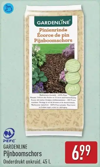 ALDI Gardenline Pijnboomschors aanbieding