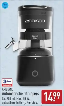 ALDI Ambiano Automatische citruspers aanbieding