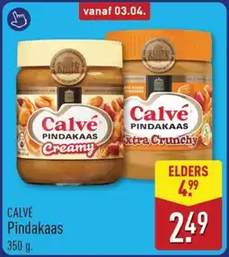 ALDI Calvé Pindakaas aanbieding