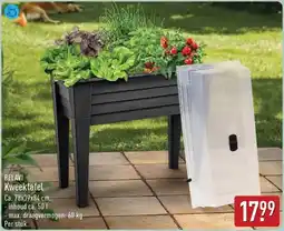 ALDI Belavi Kweektafel aanbieding