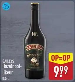 ALDI Baileys hazelnoot- likeur aanbieding